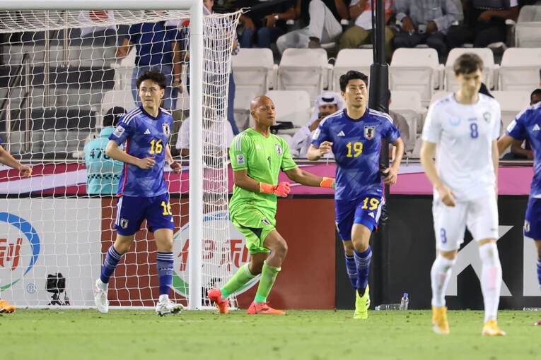 PKストップ後には目を潤ませる場面もあった　©Yohei Osada/AFLO