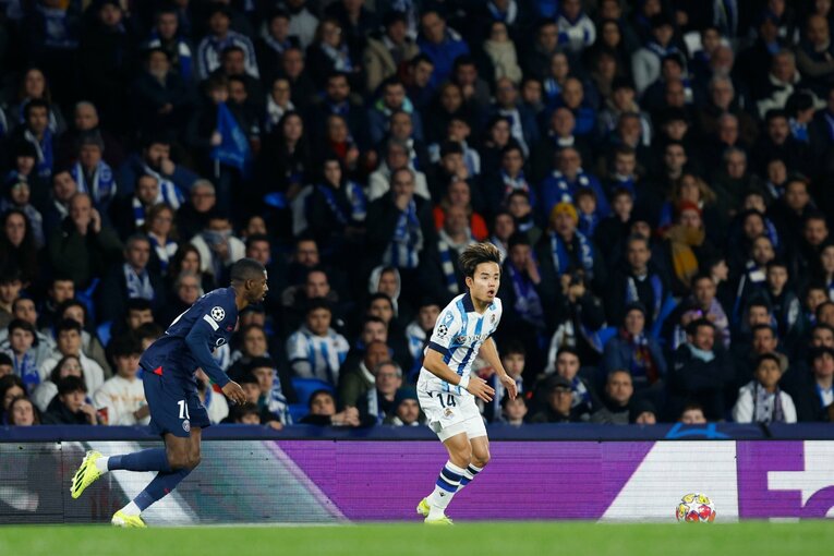 久保建英22歳が“3つ上の怪物”エムバペに屈し、親友イ・ガンインとハグ「信じてくれる限り…」初CL終幕も、撮影カメラマンは希望を見た(7)