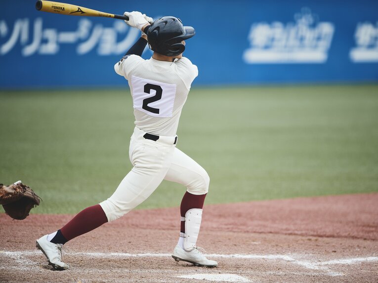 大阪桐蔭2年・松尾汐恩　©Yuki Suenaga
