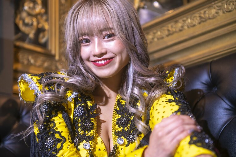 ソウル大学卒という経歴を持ち、バーレスク東京ではセンターダンサーとしても活躍するラムさん　©Takuya Sugiyama