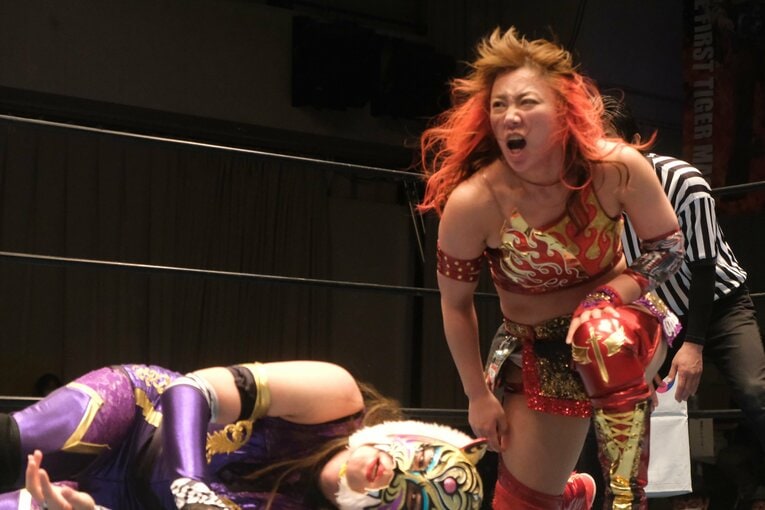 試合後“初肉声”は「悔しい」 タイガー・クイーンが6連勝も“必殺技なし”の大苦戦…好敵手たちとの“再戦”が今後のカギに？(20)