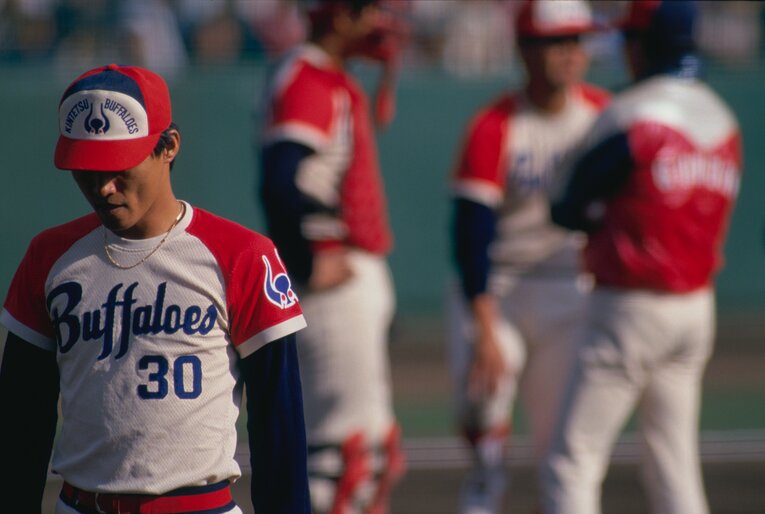 近鉄のピッチャー・加藤哲郎　©BUNGEISHUNJU