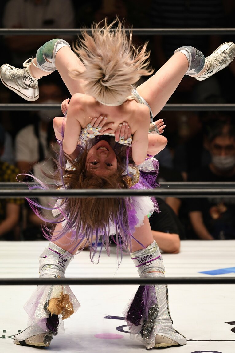 中野たむのタイガー・スープレックス