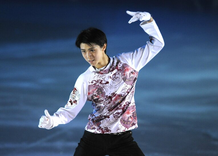 2010年  ジュニア世界選手権 エキシビジョン ／ photograph by AFLO