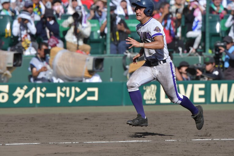 決勝の金足農業戦　　©Hideki Sugiyama