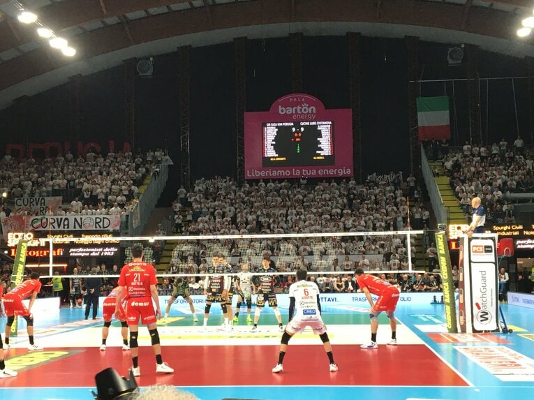 セリエA・プレーオフ準決勝第5戦　©︎Yuge Takashi