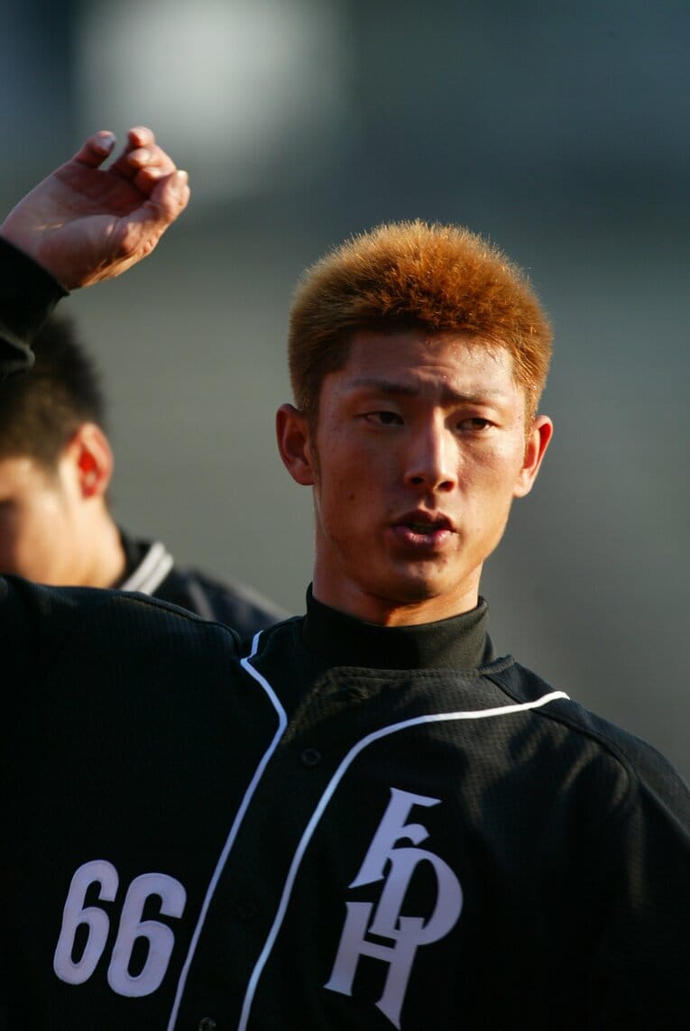 現役（ダイエー）時代の斉藤和巳　©BUNGEISHUNJU