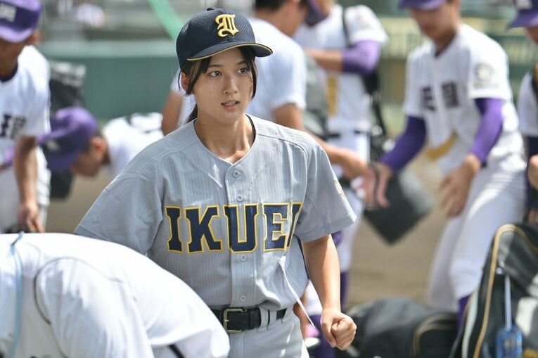 試合後の星よつはさん　©Hideki Sugiyama