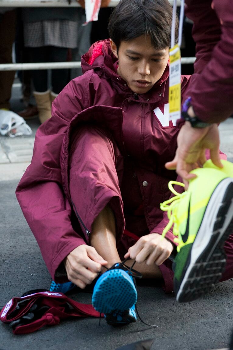 大迫傑　第90回箱根駅伝 ／ photograph by Asami Enomoto