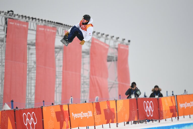 2018年平昌五輪の激闘　©JMPA