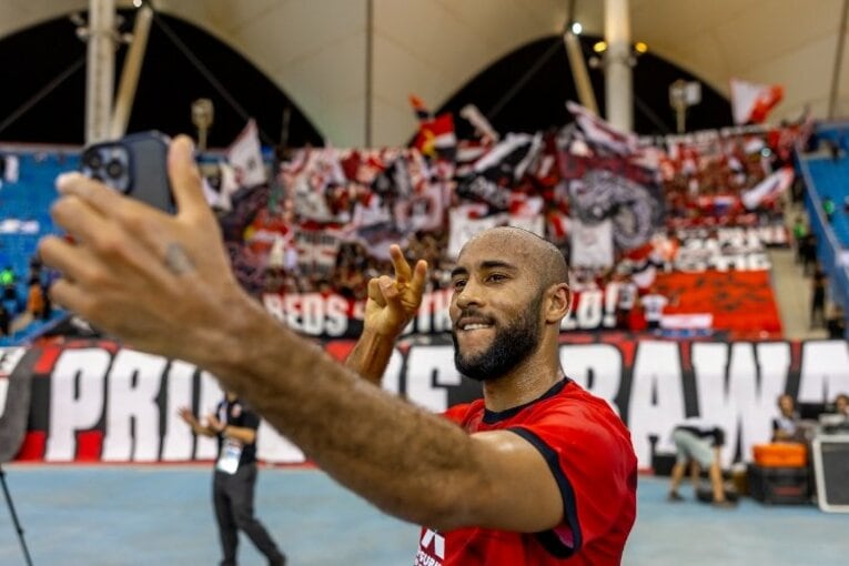 ACL決勝ファーストレグ　©AFC