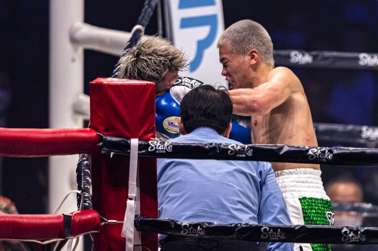 那須川天心vs.与那覇勇気　©Takuya Sugiyama