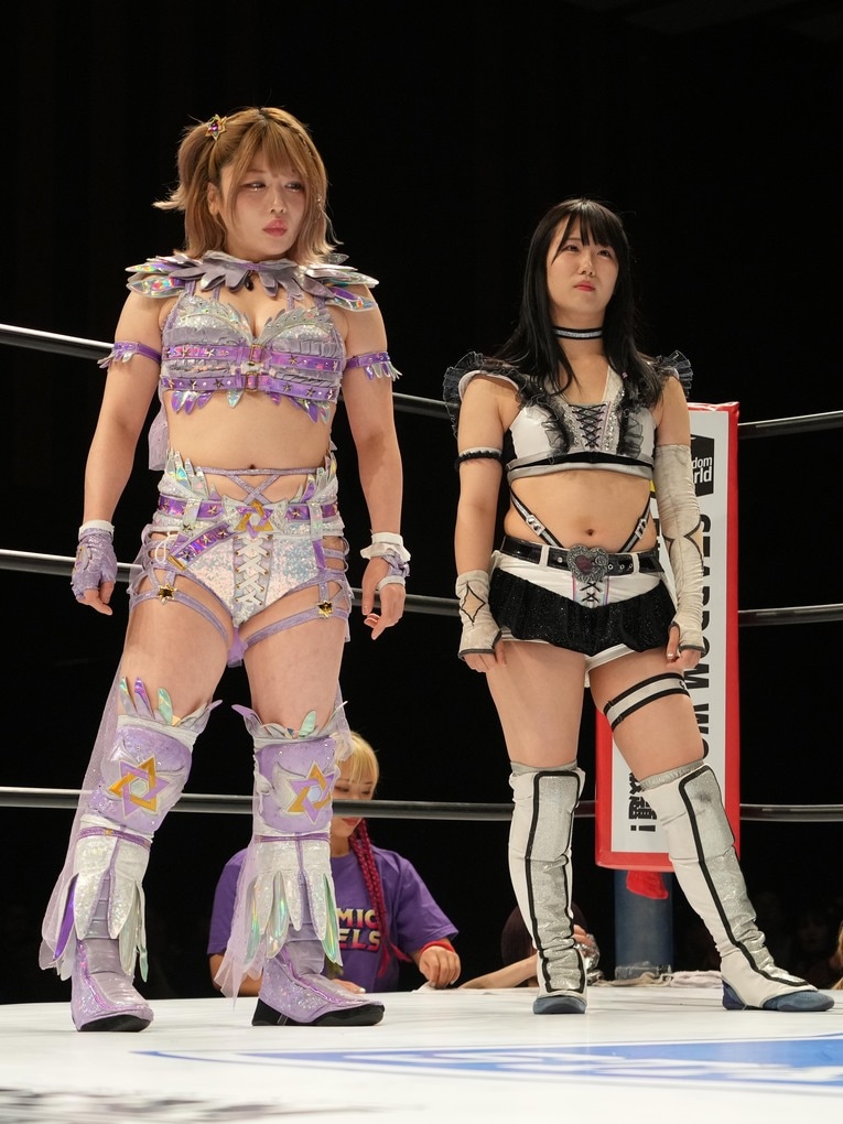 中野たむと玖麗さやか　©Essei Hara