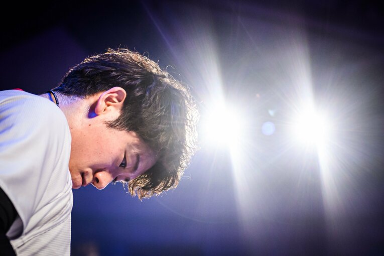 石川祐希（VNL準決勝スロベニア戦）©︎Volleyball World