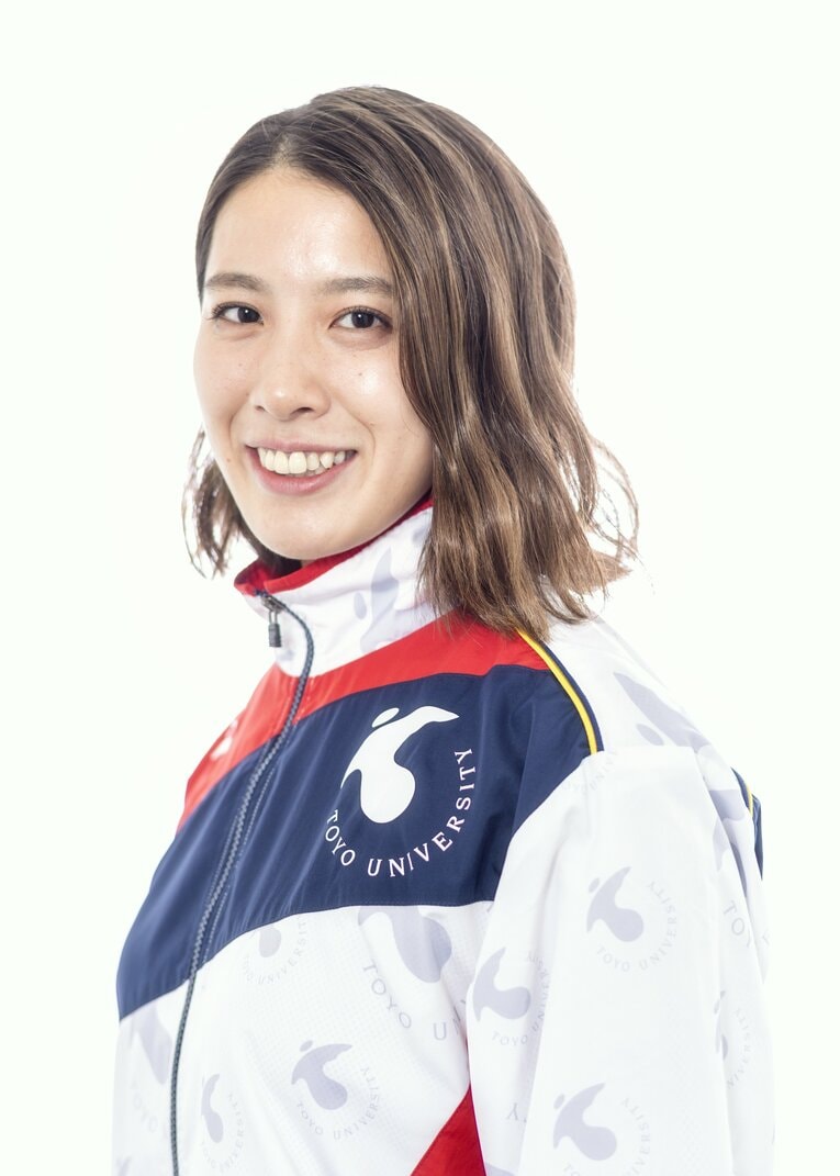 東洋大学時代の大橋悠依（2017年）©︎Takuya Sugiyama