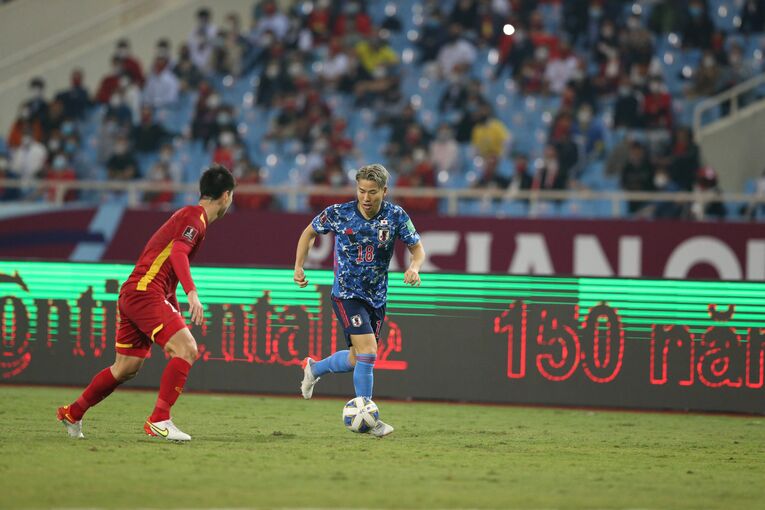 63分から途中出場した浅野拓磨　©JFA