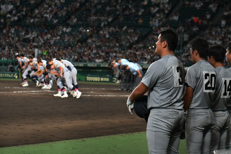 選手も、監督も、そして観客も泣いた…花巻東の最終回「伝説の反撃」　©Hideki Sugiyama