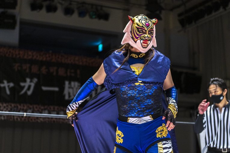 デビュー3戦目を迎えたタイガー・クイーン