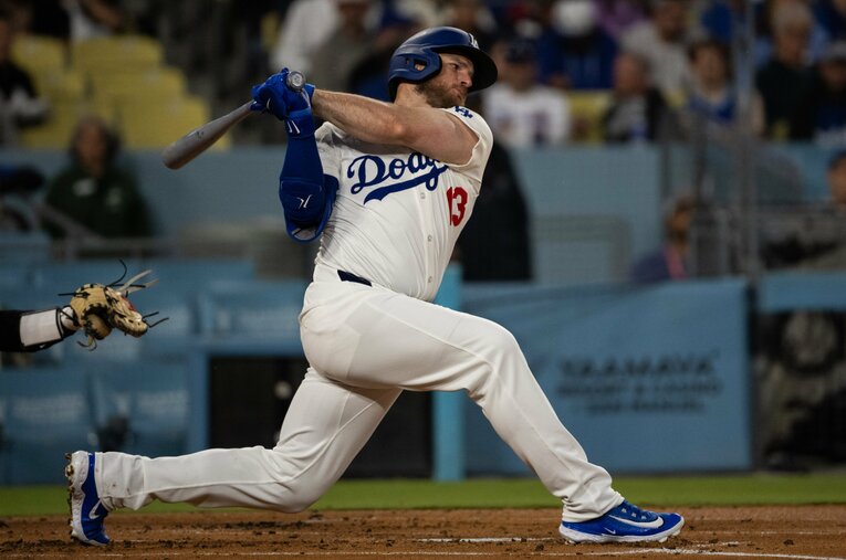 通算打率こそ低めなマンシーだが、長打力と選球眼が魅力　©Nanae Suzuki