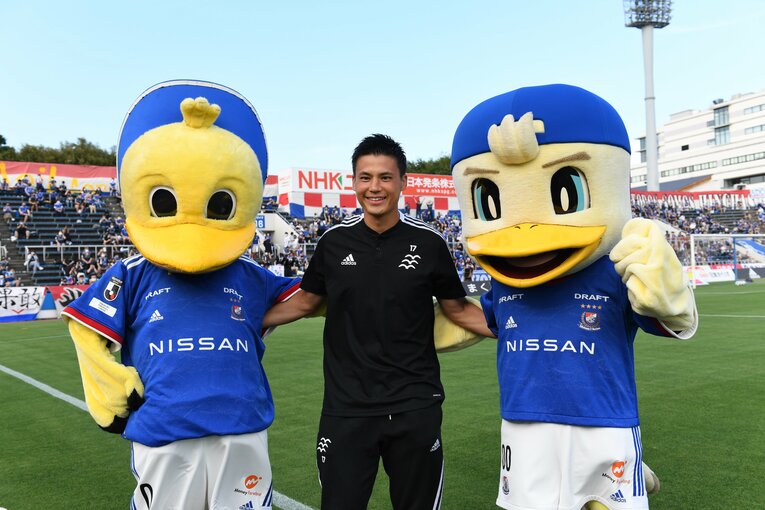 今年7月に横浜F・マリノスへの加入を発表した宮市亮（28歳）　©J.LEAGUE