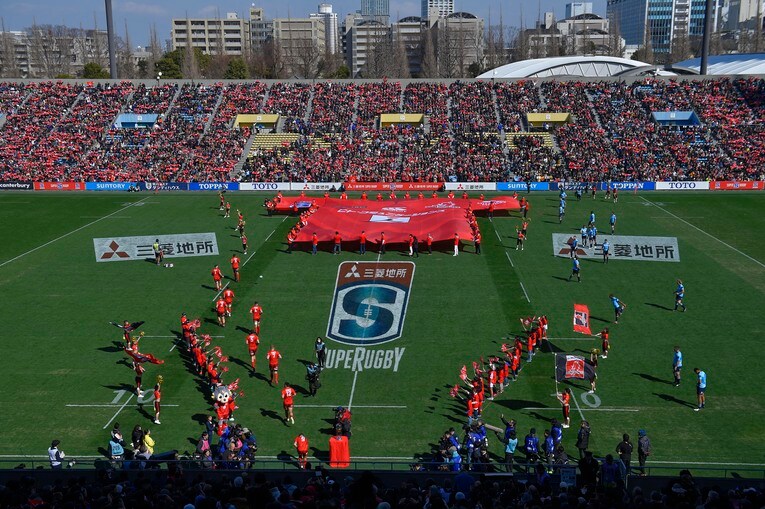 世界最高峰リーグ「スーパーラグビー」でも使用された秩父宮ラグビー場 ⒸGettyImages