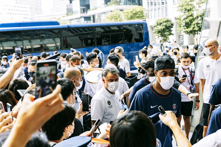 18日、キッズサッカークリニック　©Yuki Suenaga