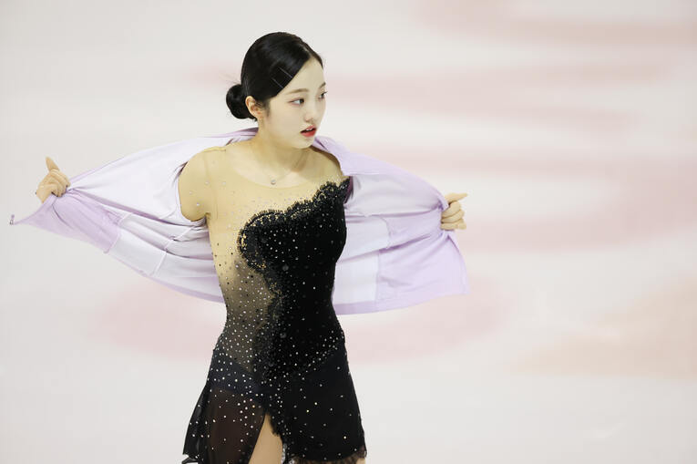 SP前の本田　©AFLO