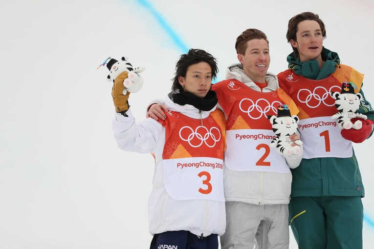 平昌五輪の表彰式　©JMPA