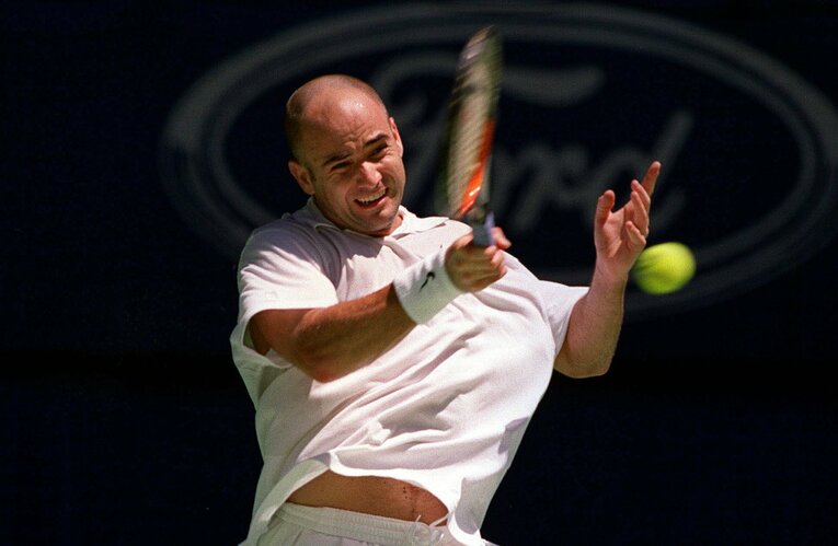 全豪優勝4回、コオロギのエピソード……アガシは強いエンターテイナーだった©Getty Images