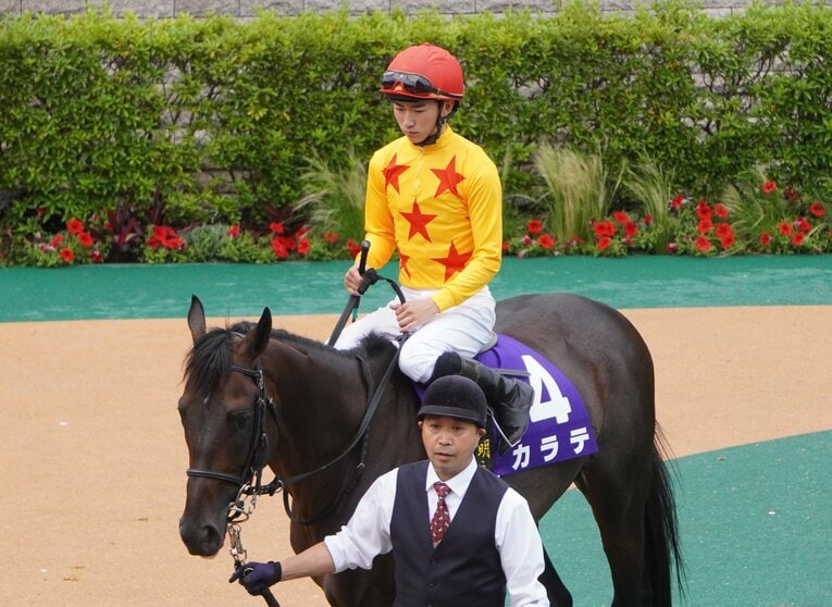 デビューからは苦労が続いたカラテ（写真は安田記念挑戦時）　©Satoshi Hiramatsu