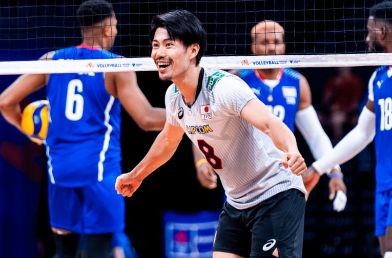 2023年ネーションズリーグ（フランス大会）©︎FIVB