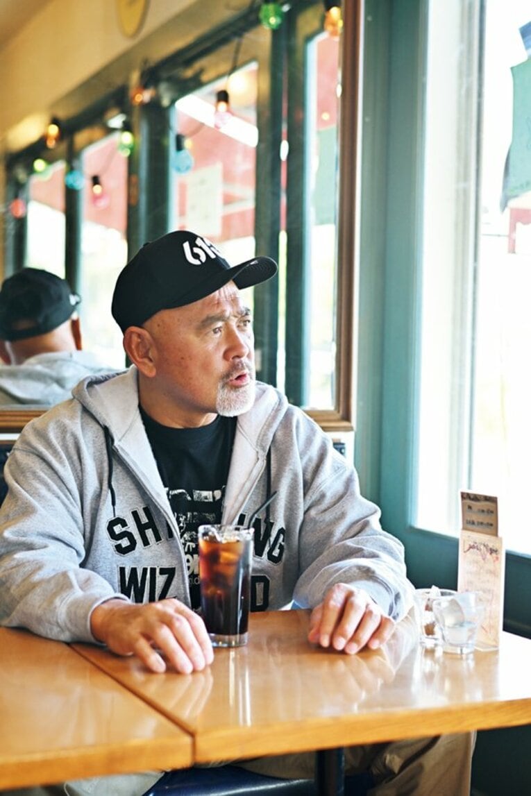 引退後もトレーニングは欠かさないと語る武藤敬司　©︎Hideki Sugiyama