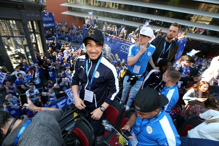 「ミラクル・レスター」の一員としてプレミアリーグ優勝を成し遂げた　©Getty Images