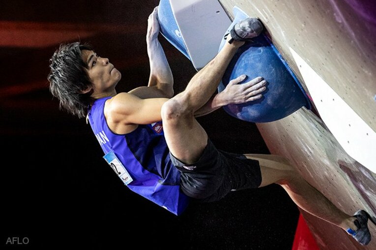 男子日本代表を牽引する楢﨑智亜は、W杯でも変わらず能力の高さを発揮。