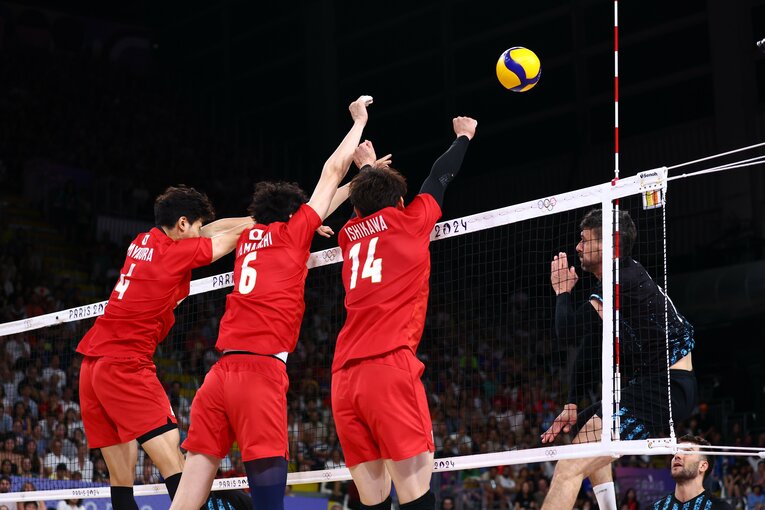 パリ五輪 アルゼンチン戦　©︎Ryosuke Menju/JMPA