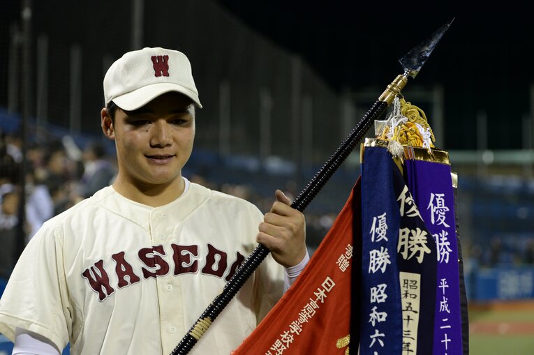 2016年の高校野球　都大会秋季大会決勝　早稲田実×日大三での清宮幸太郎　©︎Naoya Sanuki
