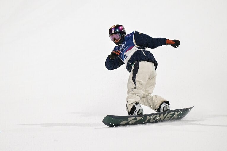 木村葵来が金メダル、木俣椋真が銀メダルを獲得した男子ビッグエア　©Nanae Suzuki／JMPA