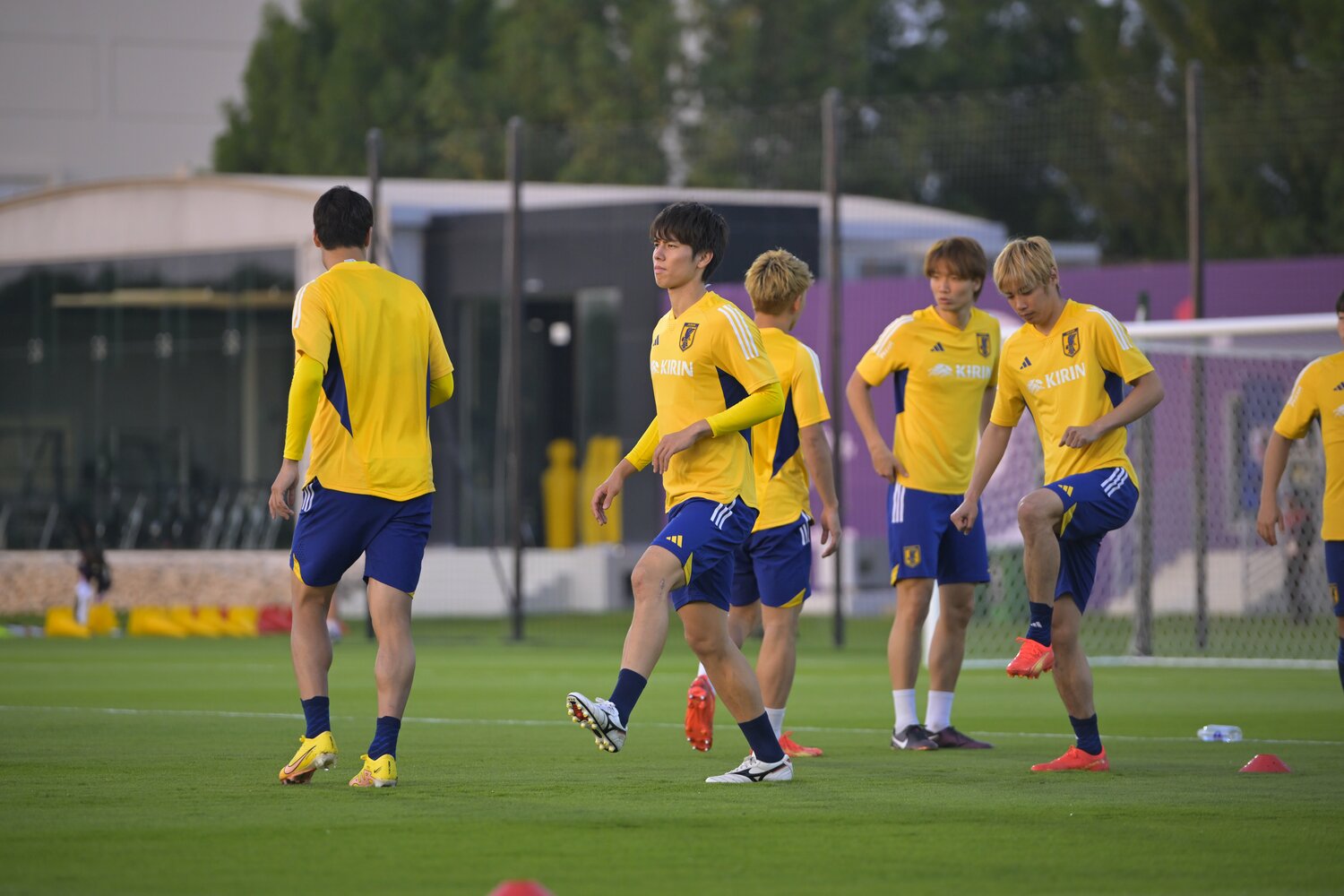 3日の練習　©Koki Nagahama/JMPA