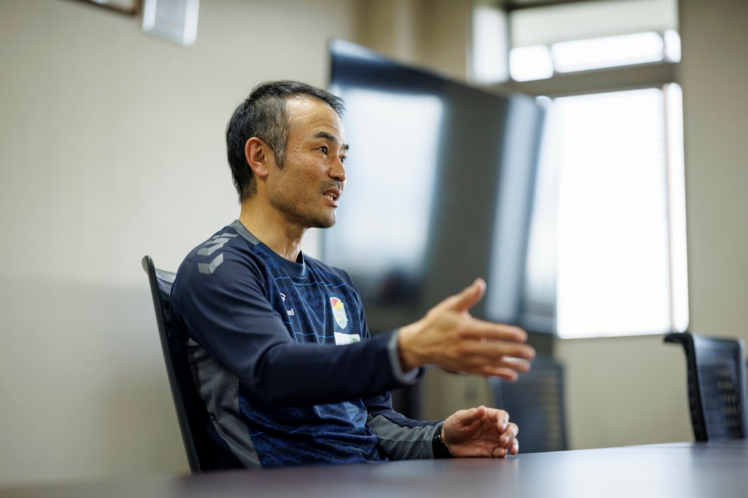 インタビューに応じてくれた小林監督　©Kiichi Matsumoto