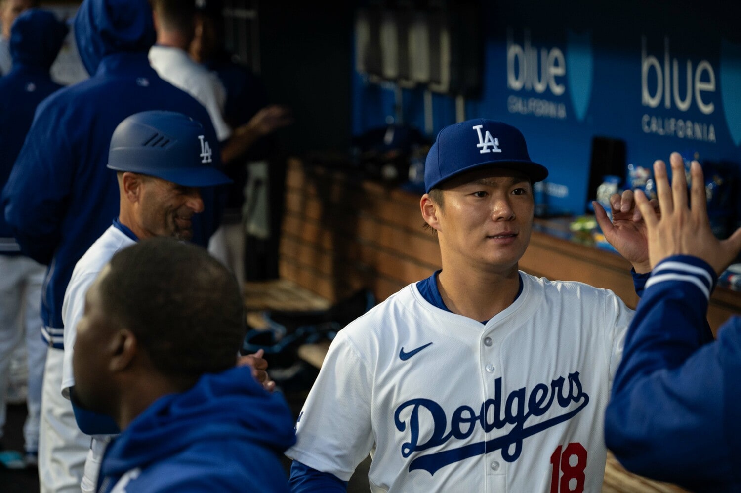 メジャー1年目から活躍を見せる山本　©Nanae Suzuki