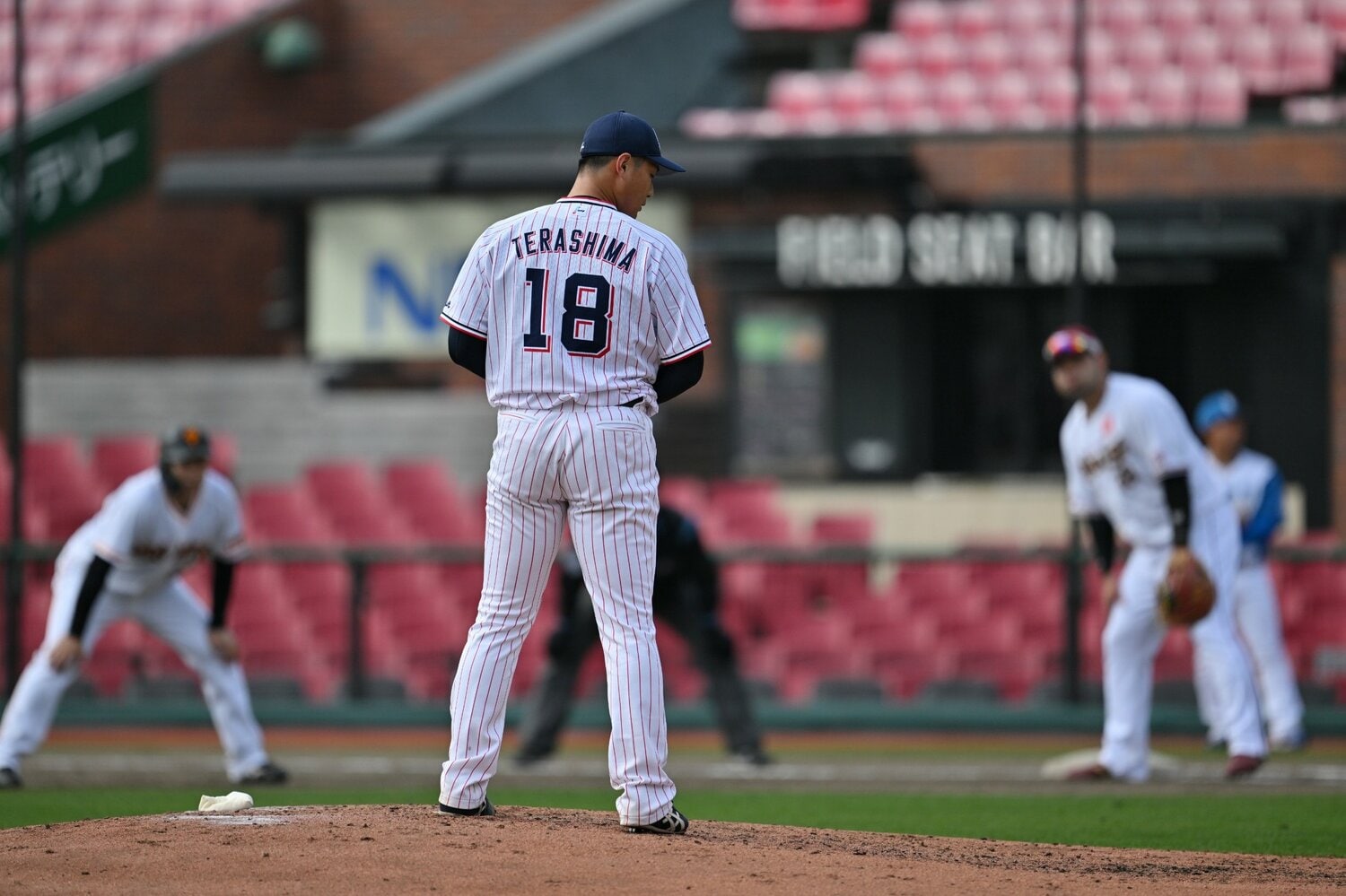 ヤクルトの寺島 ©Hideki Sugiyama