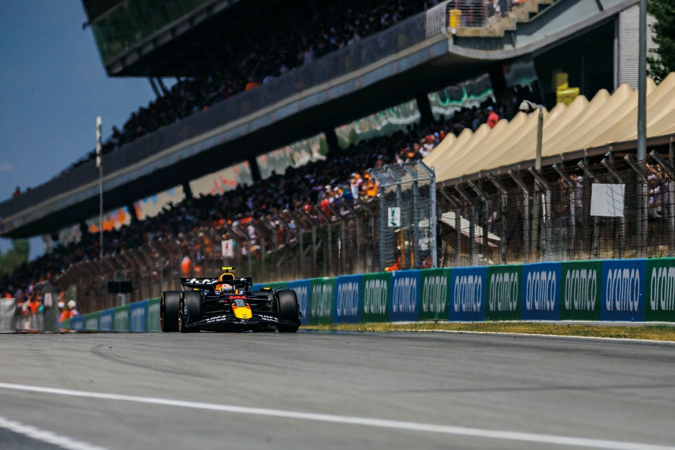 4月の日本GPでレッドブルデビューを果たした角田裕毅だが、ここ3戦連続（モナコGP、スペインGP、カナダGP）でポイント獲得を逃している　©︎Kiichi Matsumoto