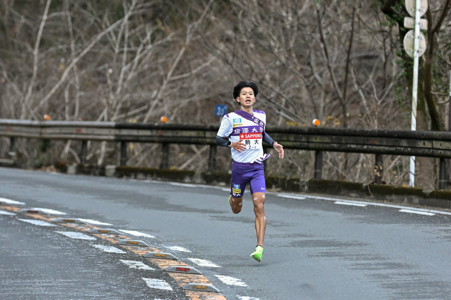 6区序盤は、これまででも最も速く入れたが……　©Nanae Suzuki