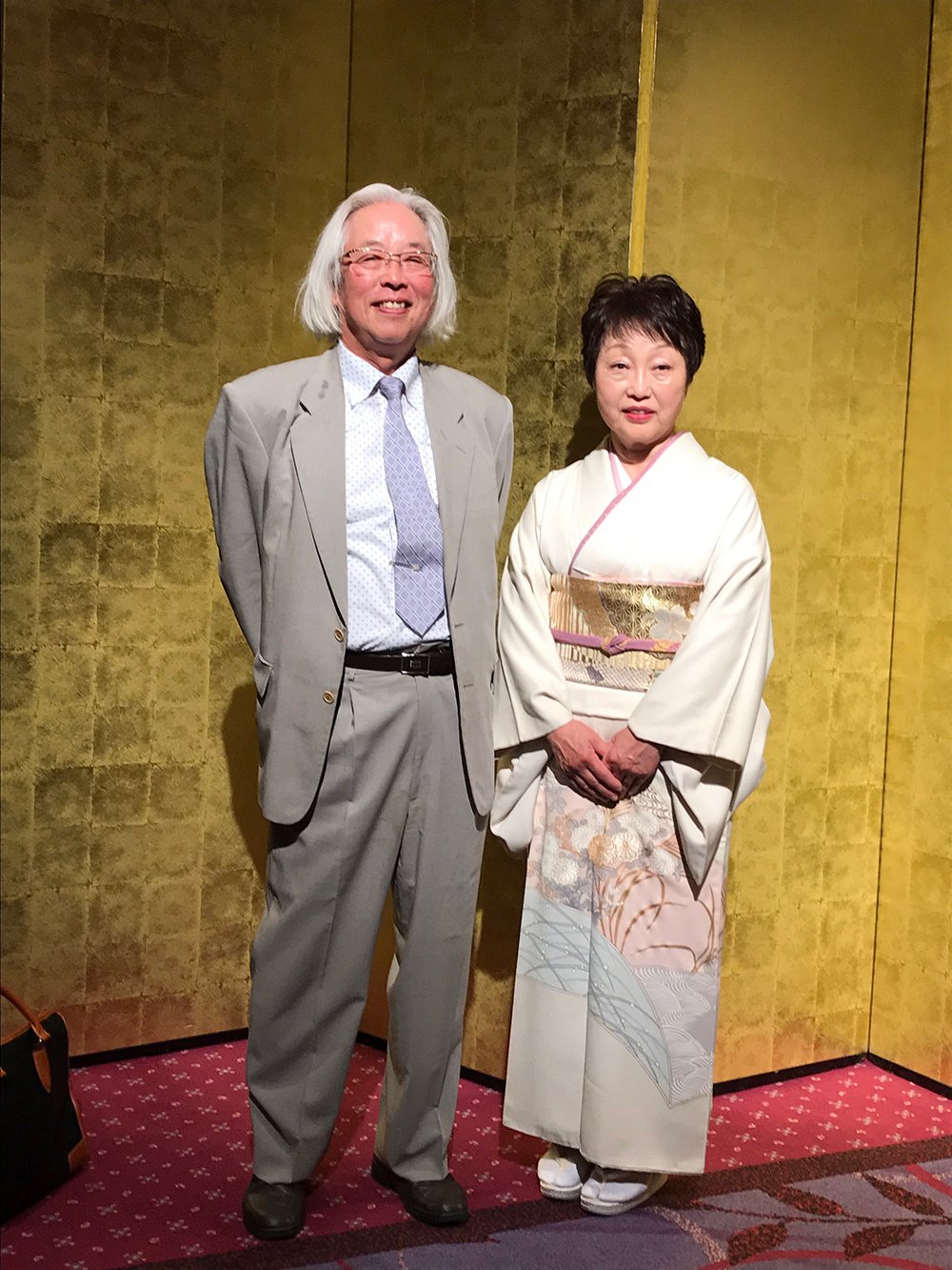 奨励会時代に対戦した蛸島女流六段と田丸九段　©Noboru Tamaru