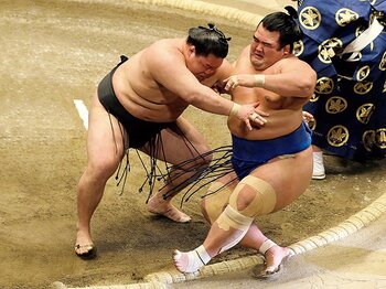 上位陣は負け越しだらけ。初場所で活躍した力士は?~遠藤、輝、阿武咲に感じる光明~<Number Web> photograph by NIKKAN SPORTS