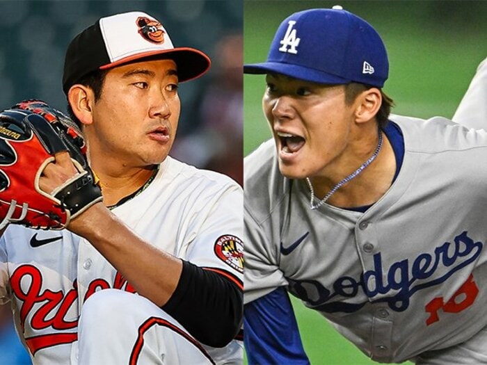 100マイルでも変化球でもない「巨人エースの技」菅野智之、千賀滉大と山本由伸は防御率0点台、パパ大谷キラーの今永昇太…メジャー日本人先発が奮投<Number Web> photograph by Scott Taetsch,Getty Images/Nanae Suzuki