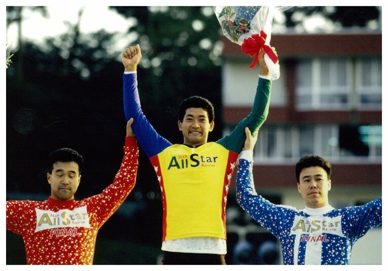神山雄一郎（1993年オールスター競輪）©︎JKA