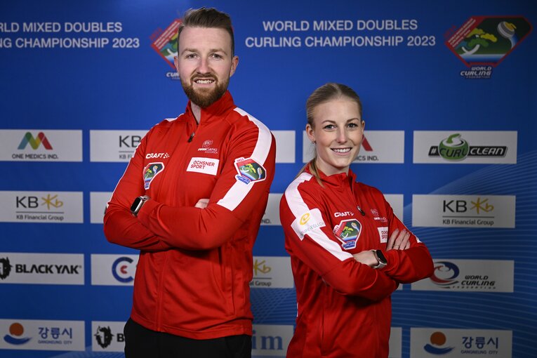 スイス代表ペア　©WCF / Eakin Howard