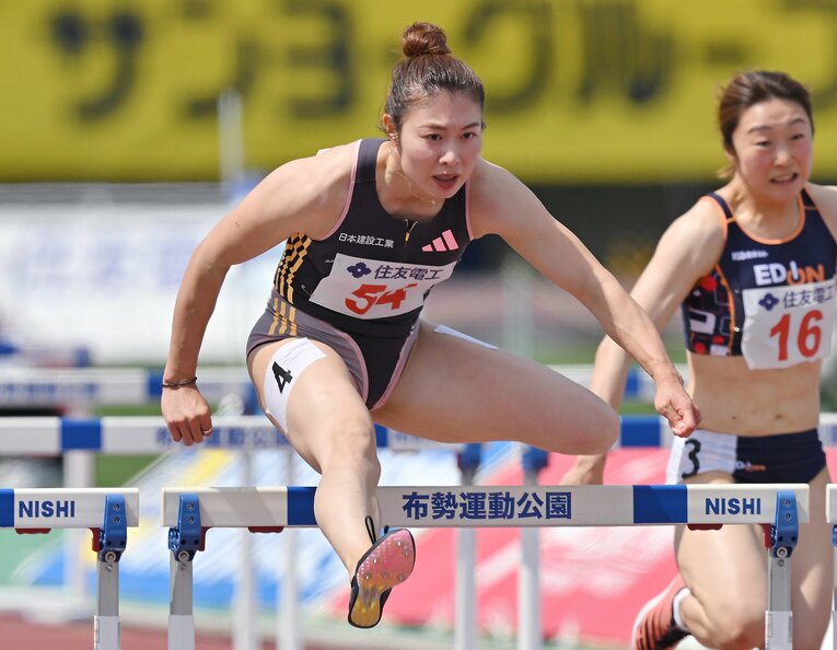 布勢スプリントではパリ五輪の参加標準に届かず、崖っぷちに　©JIJI PRESS