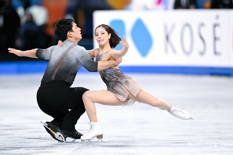 りくりゅうがGPファイナルで見せた美しい演技　©Asami Enomoto